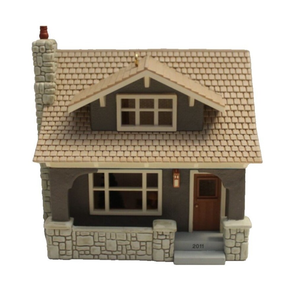 Hallmark Keepsake 2011 Arts & Crafts Bungalow Ornament Nostalgic Houses Series